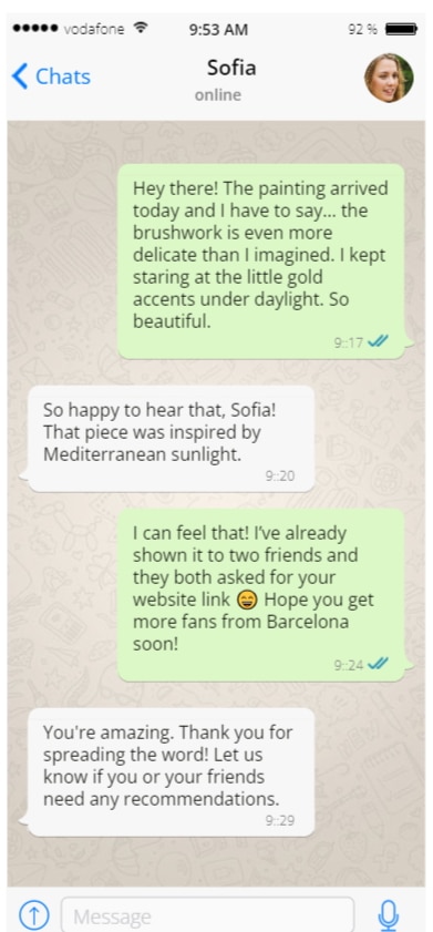 sofia-feedback-whatsapp-spain-trizyn
