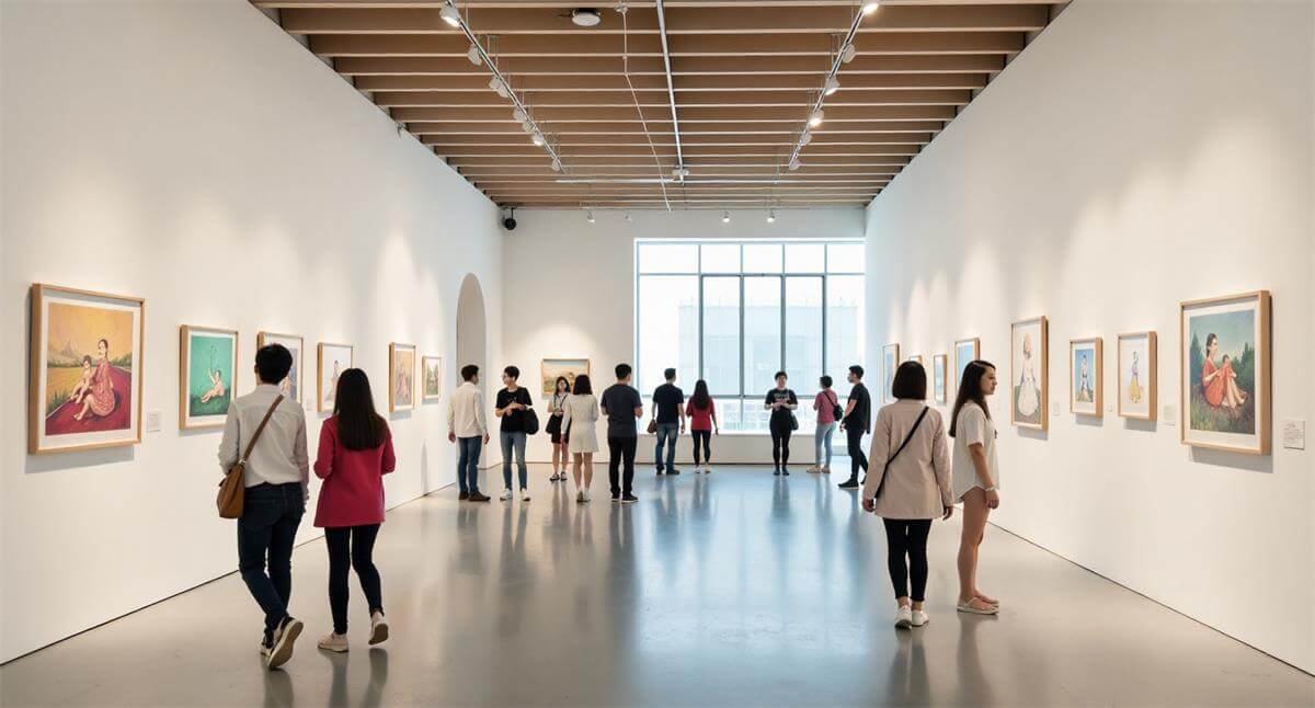Trizyn contemporary art exhibition space