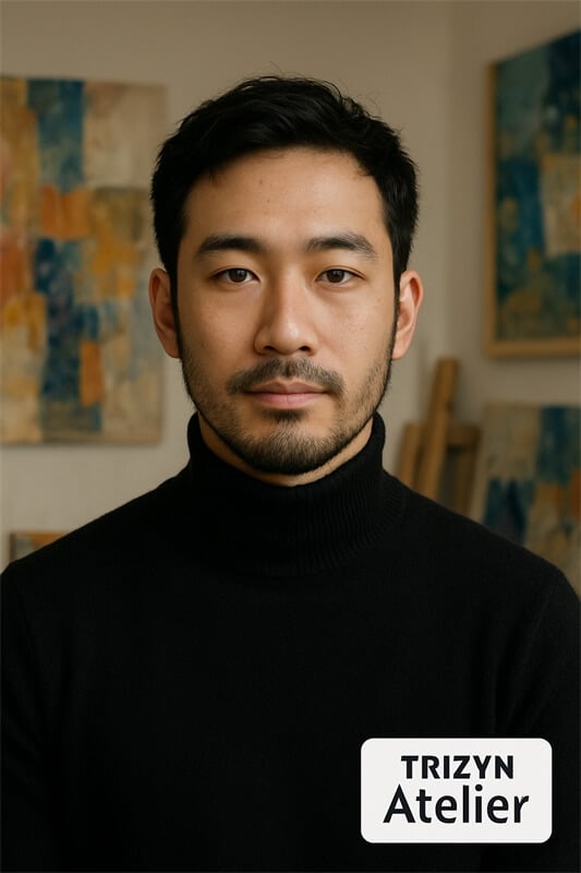 Trizyn contemporary artist portrait